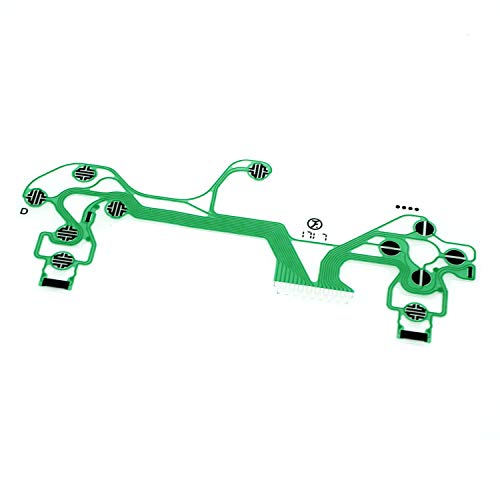 PartEGG Button Circuit Film Board Keypad Conductive Film Ribbon Flex Cable for PS4 Pro Dualshock 4 JDM-040 Controller