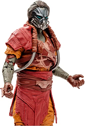 McFarlane Toys - Mortal Kombat 7IN Figures WV10 - KABAL (Rapid RED)