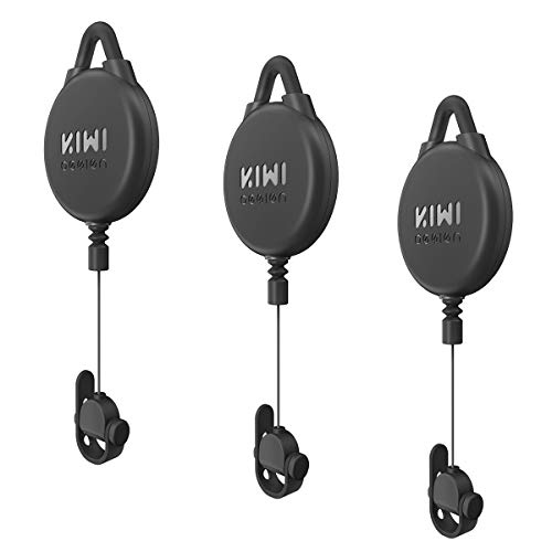 [Pro Version] KIWI design VR Cable Management, 3 Packs VR Pulley System Compatible with Quest 3/21//Rift S/Valve Index/HTC Vive/Vive Pro/HP Reverb G2/PSVR/PS VR2 Link Cable