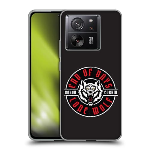 Head Case Designs Officially Licensed WWE Lone Wolf 1 Baron Corbin Soft Gel Case Compatible with Xiaomi 13T 5G / 13T Pro 5G