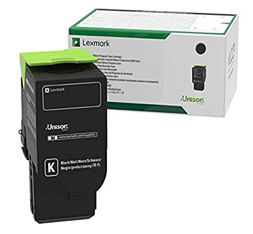 Lexmark C2310K0 Black Return Program Cartridge Toner, Black