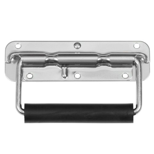 Reliable Hardware Company RH-0532F-A Spring Loaded Surface Mount Handle with Rubber Grip, Zinc