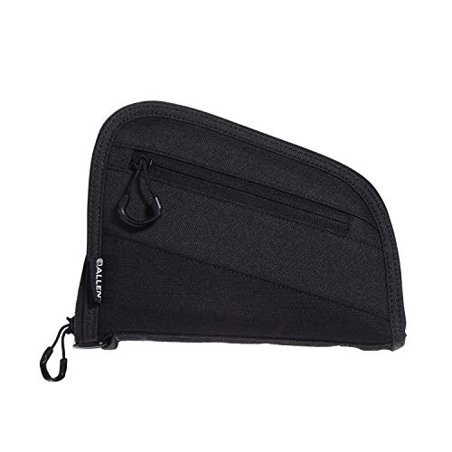 Allen Company 7 inch Auto-Fit 2.0 Compact Handgun Case, Black, one Size