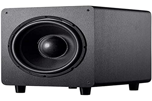 Monoprice SW-15 600 Watt RMS (800 Watt Peak) Powered Subwoofer - 15-Inch, Ported Design, Variable Phase Control, Variable Low Pass Filter, for Home Theater