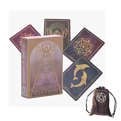 Threads of Fate Shadow Edition Tarot with Bag Family Game