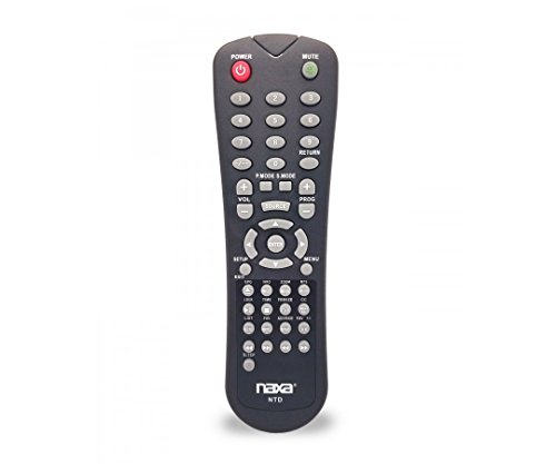 JupiterGear NAXA Original Replacement Remote Control for Naxa NT and NTD Model 12 Volt TVs and TV/DVD Combo Players