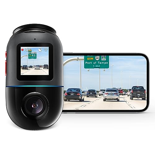 70mai Dash Cam Omni, 360° Rotating, Superior Night Vision,Built-in 128GB eMMC Storage, Time-Lapse Recording, 24H Parking Mode, AI Motion Detection, 1080P Full HD, Built-in GPS, App Control