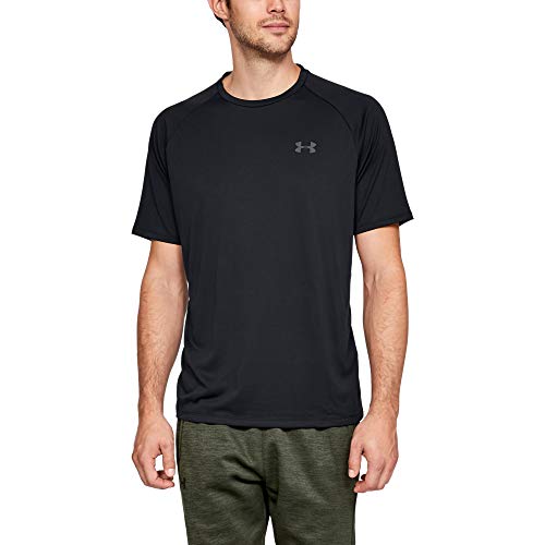 Under Armour Men's Tech 2.0 Short-Sleeve T-Shirt , Black (001)/Graphite , XX-Large Tall