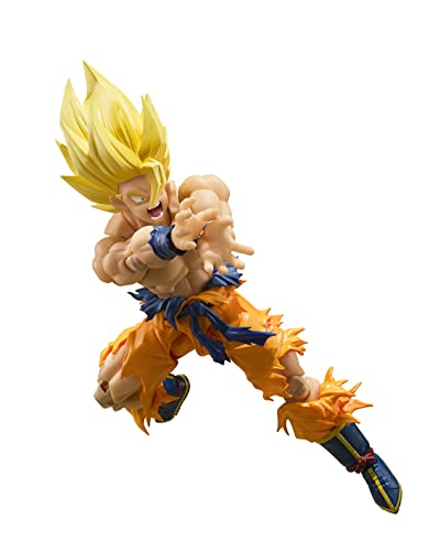 TAMASHII NATIONS - Dragon Ball Z - Super Saiyan Son Goku - Legendary Super Saiyan, Bandai Spirits S.H.Figuarts Action Figure