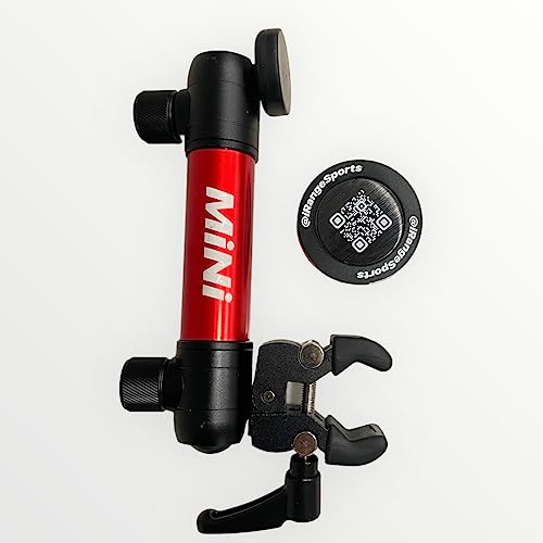 iRangeSports Mini, multiporpose Magnetic Phone Holder for with Puck Compatible with Magsafe, Double Swivel for Any Angle, Heavy Duty clamp