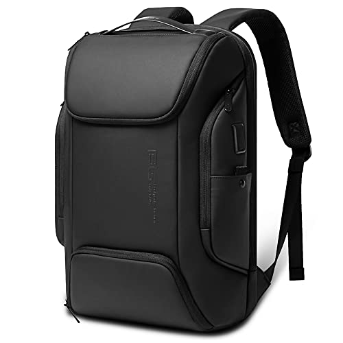 BANGE Business Laptop Smart backpack Can Hold 15.6 Inch Laptop Commute Backpack Carry on bag for men and women (Black)