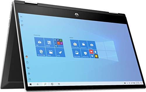 HP 2020 Newest Pavilion X360 2-in-1 Convertible 14' HD Touch-Screen Laptop, 10th Gen Intel Core i3-1005G1, 8GB Ram, 128GB Ssd, WiFi, Webcam, Win 10 S