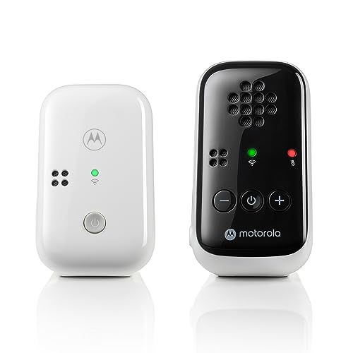 Motorola PIP10 Audio Baby Monitor - 1000ft Range, Secure & Private Connection, High-Sensitivity Mic, Volume Control, Alert Detection Light, Portable Parent Unit (Outlet or AAA Battery - NOT Included)