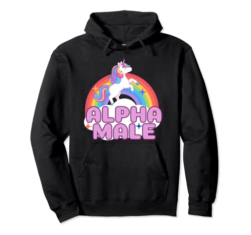 Alpha Male Unicorn Pullover Hoodie