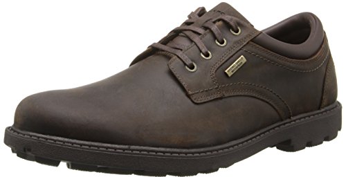 Rockport Men's Storm Surge Water Proof Plain Toe Oxford Tan 10.5 M (D)-10.5 M