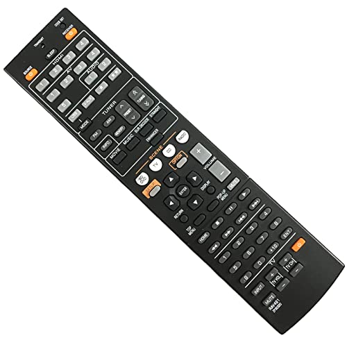 Replacement Remote Control Compatible for Yamaha RX-V367 RX-V371 RX-A720 RX-V673 RX-A820 HTR-9063 AV A/V Receiver