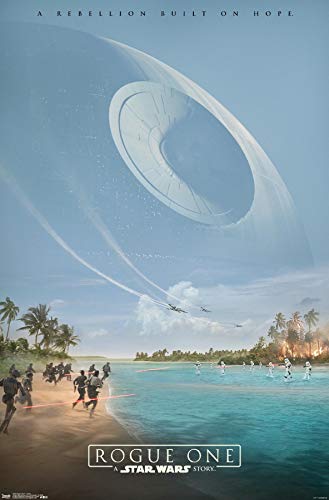 Trends International Star Wars: Rogue One - Teaser Wall Poster, 22.375' x 34', Premium Unframed Version