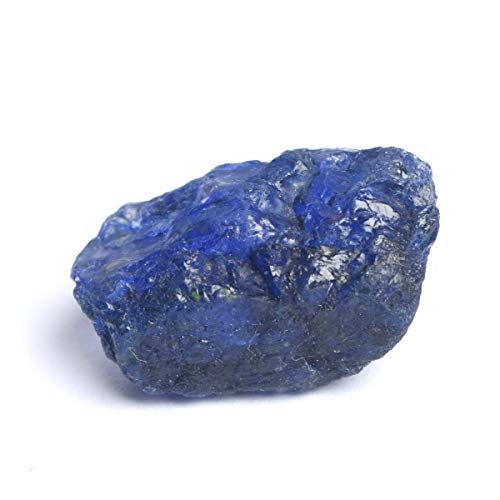 GEMHUB Natural AAA++ Quality Sapphire 34.00 Ct Certified Healing Crystal Raw Rough Blue Sapphire Gemstone
