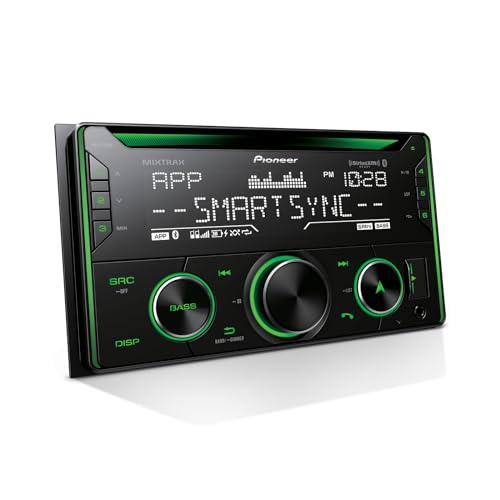 Pioneer FH-S722BS Double DIN, Amazon Alexa, Pioneer Smart Sync, Bluetooth, Android, iPhone - Audio CD Receiver