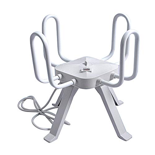 OrganizeME Boot Dryer Shoe Dryer Electric Shoe Boot Warmer Fast Dry 4 Racks Compact Design