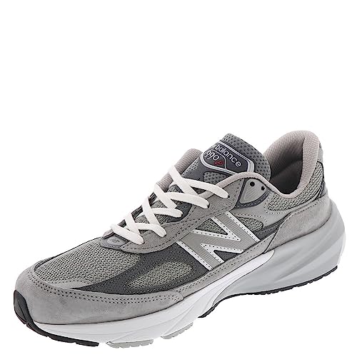 New Balance Men's FuelCell 990 V6 Sneaker, Grey/Grey, 9.5
