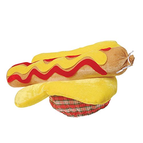 U. S. Toy One Hot Dog Hat, 18', Tan (USTH333)