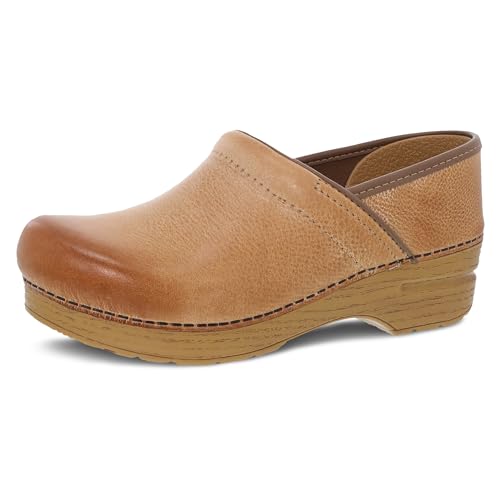 Dansko Women's Professional Honey Distressed Clog 8.5-9 M US