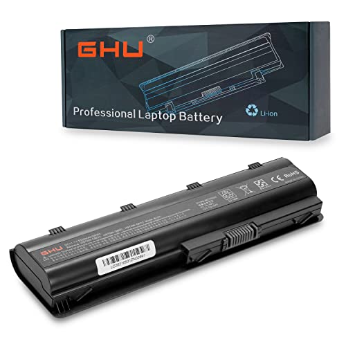 GHU New Battery 58 WH Replacement for MU06 MU09 593553-001 593554-001 586028-341 588178-141 WD548AA WD549AA Compatible with HP Compaq CQ32 CQ42 CQ43 CQ56 CQ56Z CQ57 CQ62 CQ62Z CQ72 CQ630 Notebook PC