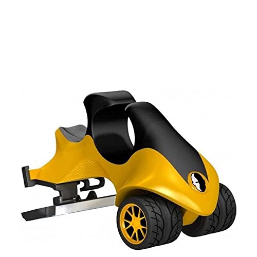 HeadBlade ATX Razor - Original - Rigid Body with Multiblade Design and Non Slip Rubber Ring for Easy Reach, Close Shave