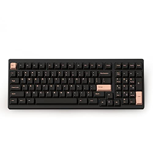 Gliging PBT Dark Olivia Keycaps 168 Keys Cherry Profile Thick PBT for 61/64/75/78/85/87/104/108 Cherry MX Switch Mechanical Keyboards