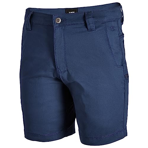 Vertx Delta LT 8 Inch Mens Tactical Shorts with Pockets, Lightweight Stretch Cotton Casual Workwear, Tactical Operations Gear, Athletic-Fit, Pacific Shelf, 36”