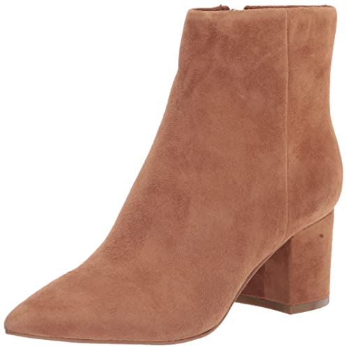 Marc Fisher LTD Women's JARLI Ankle Boot, Cognac Suede 261, 7