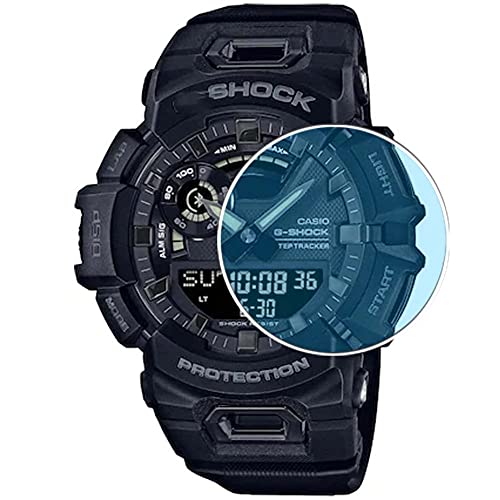 Puccy 3 Pack Anti Blue Light Screen Protector Film, compatible with Casio G-Shock GBA900 GBA-900 TPU Guard （ Not Tempered Glass Protectors ） New
