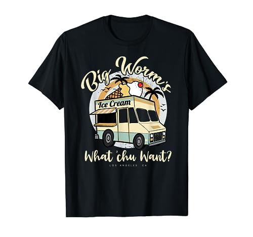 Big Worm's Ice Cream What Chu Want? Hello Summer Sea & Beach T-Shirt