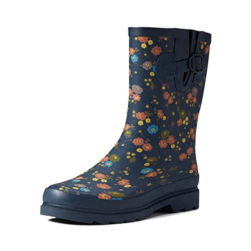 Western Chief Waterproof Mid Rain Boot Prim Petals 6 M