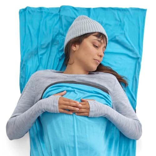 Sea to Summit Breeze Sleeping Bag Liner, Rectangular w/Pillow