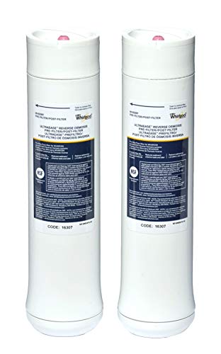Whirlpool WHEERF Replacement Water Filter Cartridges White, (Pack of 2)