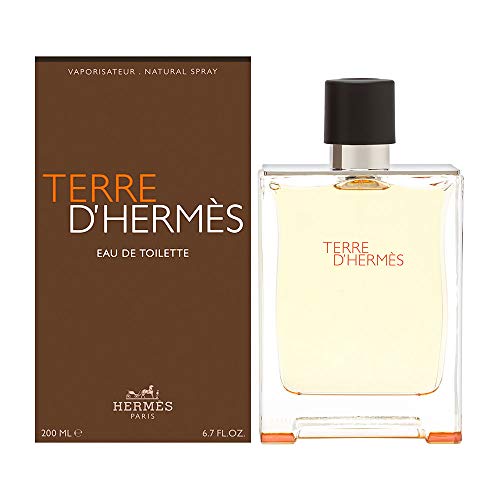 Hermes Terre D' Hermes Eau De Toilette Spray for Men, 6.7 Ounce / 200 Ml