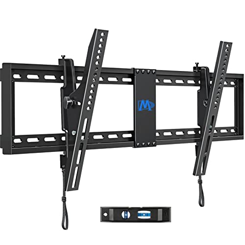 Mounting Dream Tilting TV Wall Mount for 42-86' TV with Level Adjustment Fits 16', 18', 24' Studs Easy for TV Centering, Wall Mount TV Bracket Max VESA 800x400mm, 120 LBS Loading, MD2263-XLK