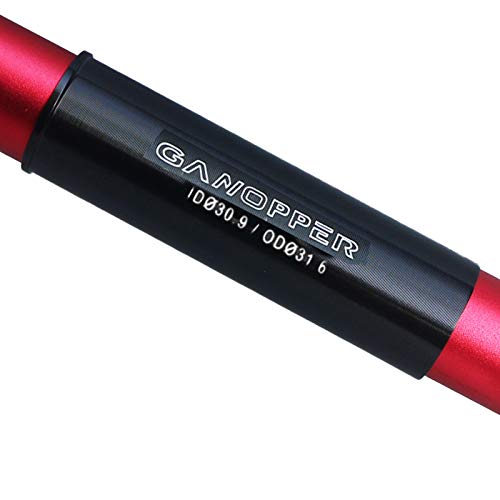 GANOPPER Seatpost Shim 31.6 to 30.9 Bicycle Seat Post Adapter Reducing Sleeve Shim for Mountain Bike Seat Post Tube Shim (30.9-31.6mm)