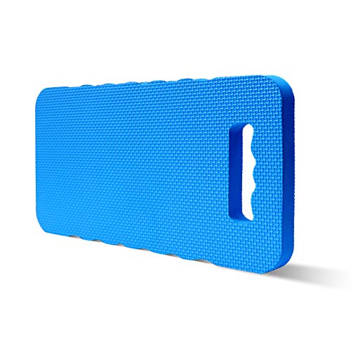 Gardzen Garden Kneeling Pad - for Gardening, Baby Bath, Yoga, Pilates, Exercise, 16'x8'x1', Blue