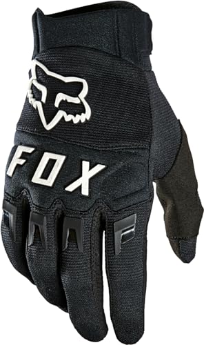 Fox Racing Mens DIRTPAW Motocross Glove,Black/White,Medium