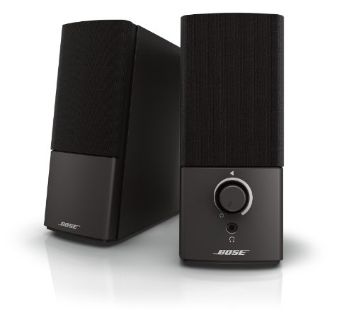 Bose Companion 2 Series III Multimedia Speakers - for PC (with 3.5mm AUX & PC Input) Black