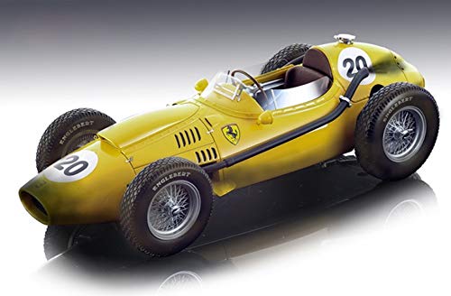 Ferrari Dino 246#20 O. Gendebien Ecurie Francorchamps Team F1 Belgium GP 1958 (After The Race Version) Ltd Ed 60 pcs 1/18 by Tecnomodel TM18-153 D