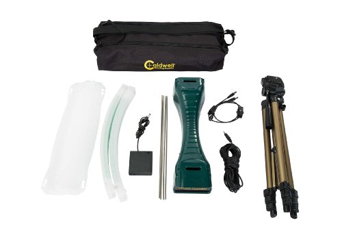 Caldwell Ballistic Precision Chronograph Premium Kit with Tripod for Shooting Indoor and Outdoor MPS/FPS Readings green