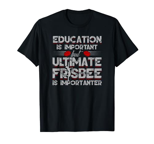 Funny Cool Ultimate Frisbee T-Shirt Ultimate Player Gift Tee