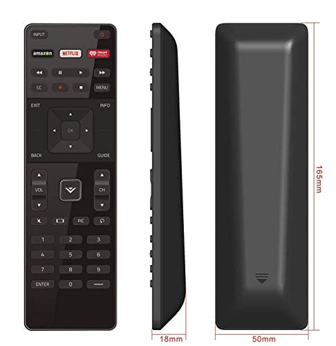 Universal XRT122 Remote Control Compatible with All Vizio LCD LED HDTV Smart TV