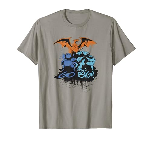 Pokémon Graffiti Go Big First Gen Starter Final Evolution T-Shirt