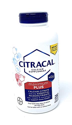 Citracal maximum with Vitamin D3, Limitedd Larger sizee - Capsule 280 Count Total