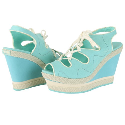 Philip Simon Women's Adele, Turquoise, 6 M US